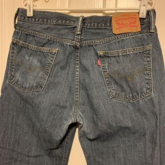 Levi’s 514 Slim Straight Size 35x32 Men’s Jeans - Picture 2 of 9